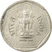 Coin, INDIA-REPUBLIC, Rupee, 1983, EF(40-45), Copper-nickel, KM:79.1