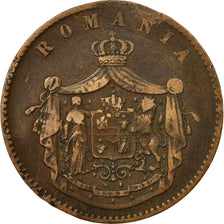 Coin, Romania, Carol I, 10 Bani, 1867, VF(20-25), Copper, KM:4.2