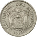 Moneda, Ecuador, Sucre, Un, 1970, MBC, Níquel recubierto de acero, KM:78b