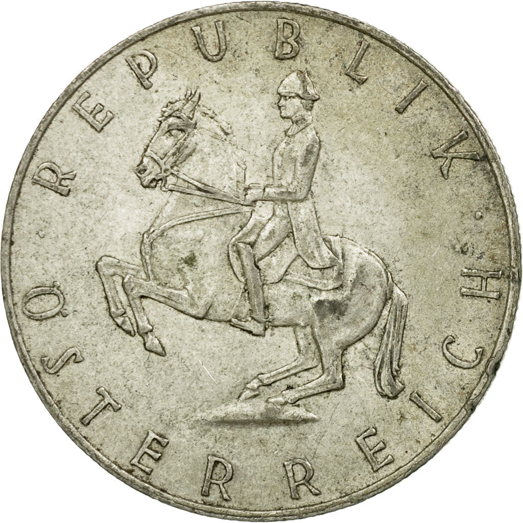 Coin, Austria, 5 Schilling, 1964, EF(40-45), Silver, KM:2889