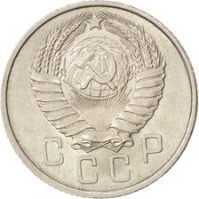 RUSSIA, 15 Kopeks, 1957, KM #124, MS(60-62), Copper-Nickel, 20, 2.69