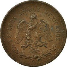 Coin, Mexico, 5 Centavos, 1914, Mexico City, VF(30-35), Bronze, KM:422