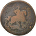 Coin, Russia, Elizabeth, 2 Kopeks, 1760, F(12-15), Copper, KM:7.2