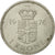 Coin, Denmark, Margrethe II, Krone, 1976, Copenhagen, AU(55-58), Copper-nickel