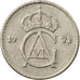 Coin, Sweden, Gustaf VI, 10 Öre, 1972, EF(40-45), Copper-nickel, KM:835