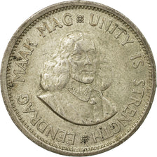 Coin, South Africa, 10 Cents, 1964, EF(40-45), Silver, KM:60