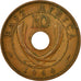 Coin, EAST AFRICA, 10 Cents, 1964, EF(40-45), Bronze, KM:40