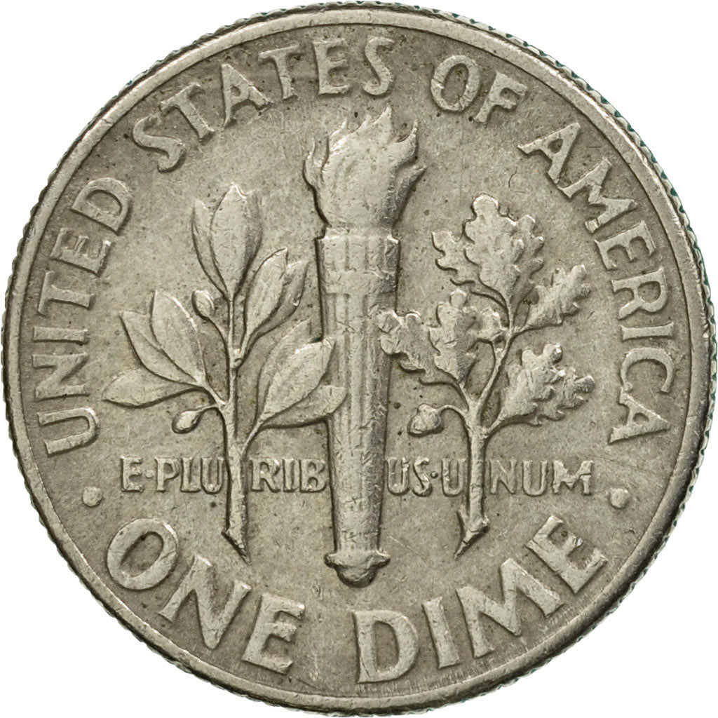 Coin, United States, Roosevelt Dime, Dime, 1969, U.S. Mint, Philadelphia