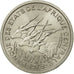 Coin, Central African States, 50 Francs, 1978, Paris, AU(55-58), Nickel, KM:11