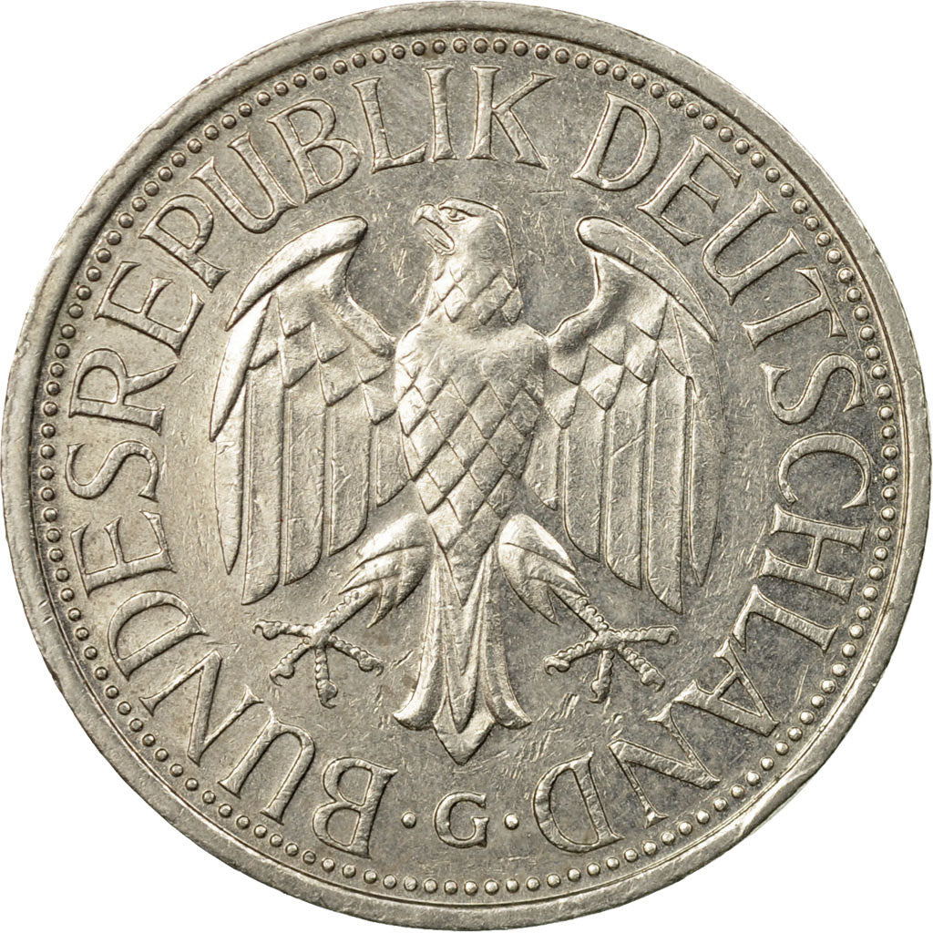 Moneta, Niemcy - RFN, Mark, 1991, Karlsruhe, EF(40-45), Miedź-Nikiel, KM:110