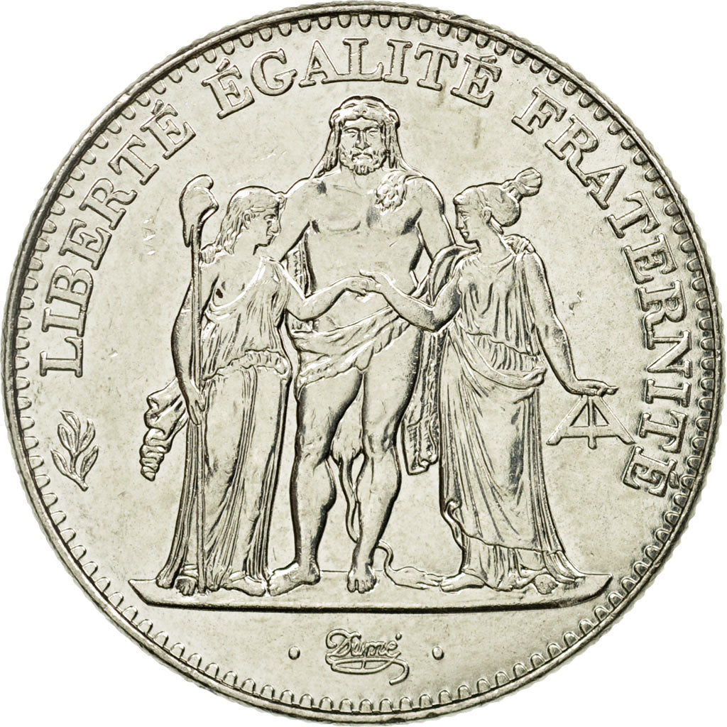 Coin, France, Hercule, 5 Francs, 1996, Paris, AU(55-58), Nickel, KM:1155