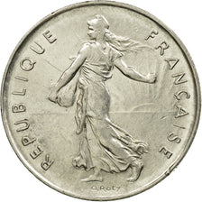 Coin, France, Semeuse, 5 Francs, 1977, Paris, AU(55-58), Nickel Clad