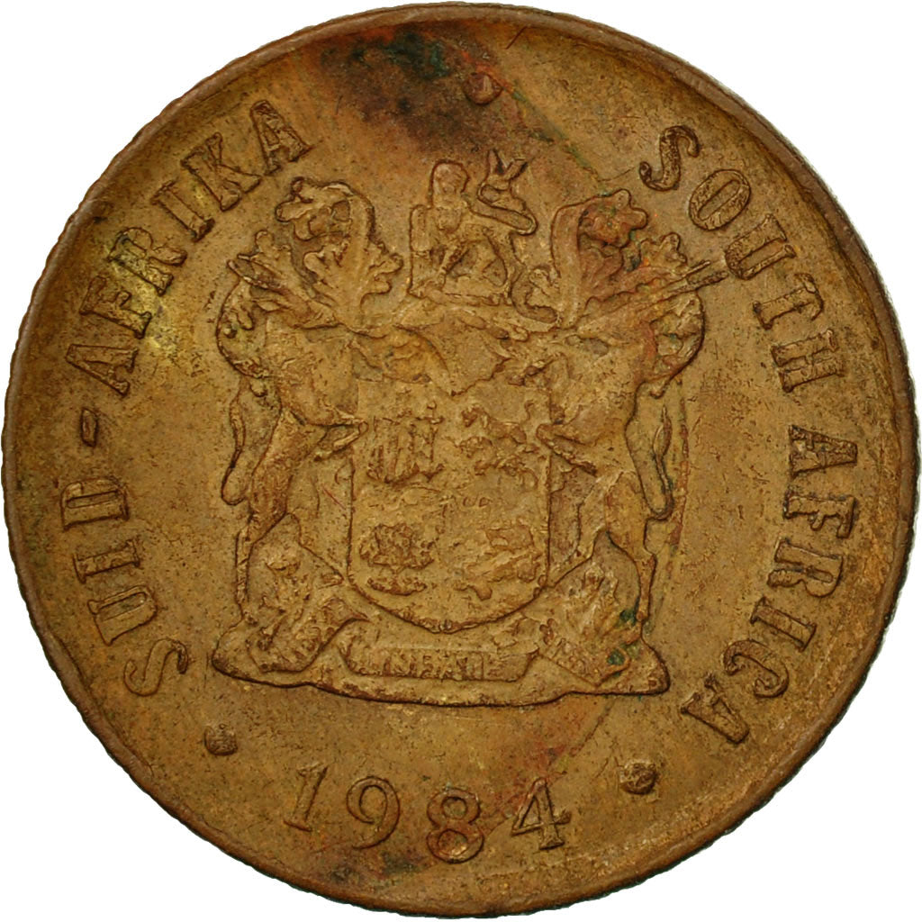 Monnaie, Afrique du Sud, Cent, 1984, TTB, Bronze, KM:82