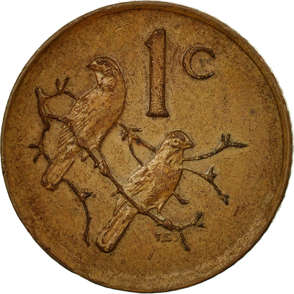 Monnaie, Afrique du Sud, Cent, 1984, TTB, Bronze, KM:82