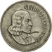 Coin, South Africa, 10 Cents, 1966, EF(40-45), Nickel, KM:68.2