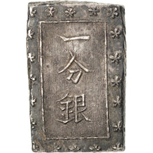 JAPAN, Bu, Ichibu, KM #16a, EF(40-45), Silver, 8.73
