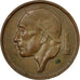 Coin, Belgium, Baudouin I, 50 Centimes, 1957, EF(40-45), Bronze, KM:149.1