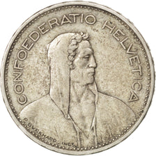 SWITZERLAND, 5 Francs, 1935, Bern, KM #40, EF(40-45), Silver, 31.45, 14.97
