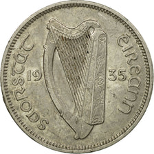 Coin, IRELAND REPUBLIC, 6 Pence, 1935, EF(40-45), Nickel, KM:5