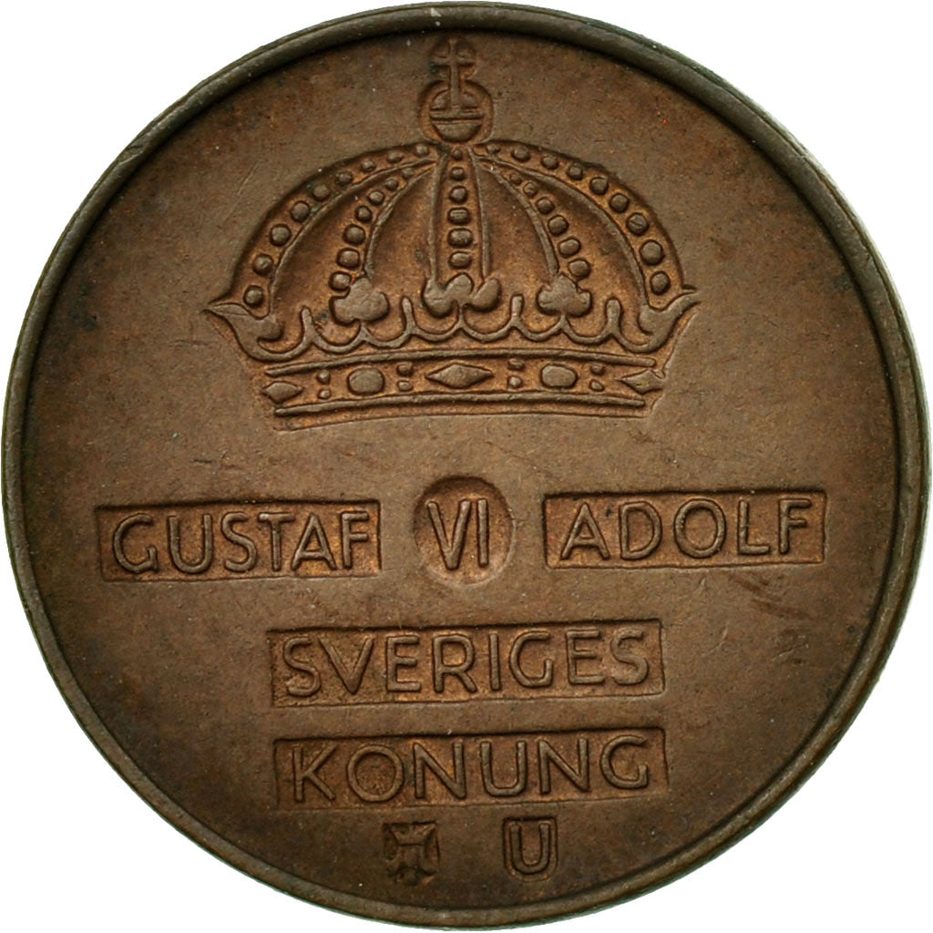 Coin, Sweden, Gustaf VI, Ore, 1964, EF(40-45), Bronze, KM:820