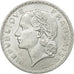 Münze, Frankreich, Lavrillier, 5 Francs, 1950, Paris, VZ, Aluminium, KM:888b.1
