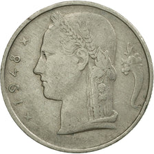 Coin, Belgium, 5 Francs, 5 Frank, 1948, EF(40-45), Copper-nickel, KM:135.1