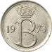 Coin, Belgium, 25 Centimes, 1973, Brussels, AU(55-58), Copper-nickel, KM:154.1
