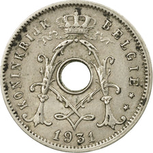 Moneta, Belgio, 5 Centimes, 1931, BB, Nichel-ottone, KM:94