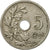 Coin, Belgium, 5 Centimes, 1910, EF(40-45), Copper-nickel, KM:67