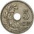 Münze, Belgien, 5 Centimes, 1921, SS, Copper-nickel, KM:67