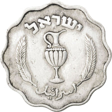 ISRAEL, 10 Pruta, 1952, KM #17, EF(40-45), Aluminum, 24.5, 1.57