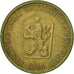 Coin, Czechoslovakia, Koruna, 1964, EF(40-45), Aluminum-Bronze, KM:50