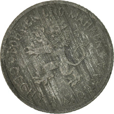 Monnaie, BOHEMIA & MORAVIA, Koruna, 1943, TB+, Zinc, KM:4