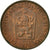 Moneta, Czechosłowacja, 50 Haleru, 1970, EF(40-45), Bronze, KM:55.1