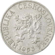 Moneta, Cecoslovacchia, 25 Haleru, 1953, MB+, Alluminio, KM:39