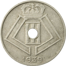 Coin, Belgium, 10 Centimes, 1939, EF(40-45), Nickel-brass, KM:113.1
