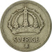 Coin, Sweden, Gustaf V, 50 Öre, 1950, VF(30-35), Silver, KM:817