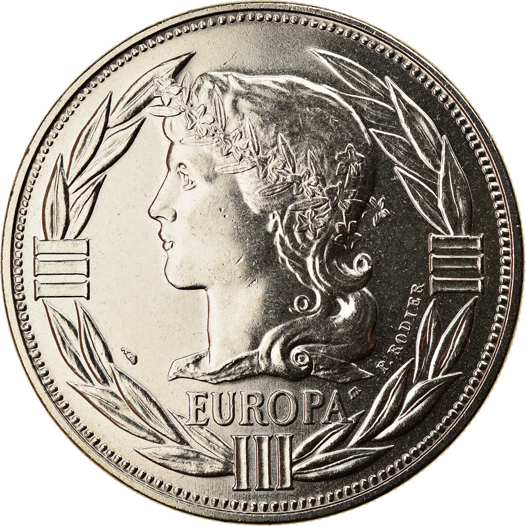France, Médaille, Ecu Europa, Marianne, Politics, Society, War, 1986, Rodier