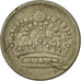 Moneta, Svezia, Gustaf VI, 25 Öre, 1956, MB, Argento, KM:824