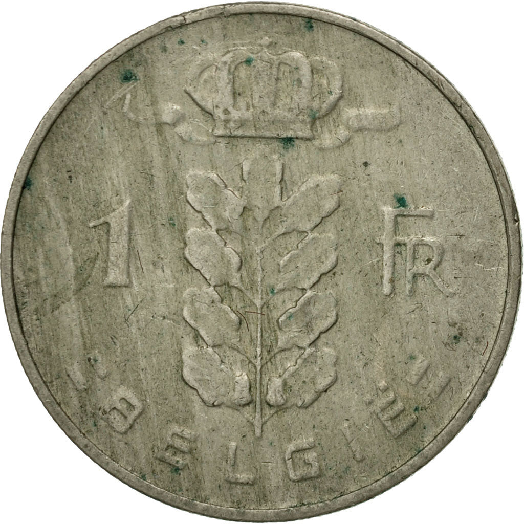 Coin, Belgium, Franc, 1968, EF(40-45), Copper-nickel, KM:143.1
