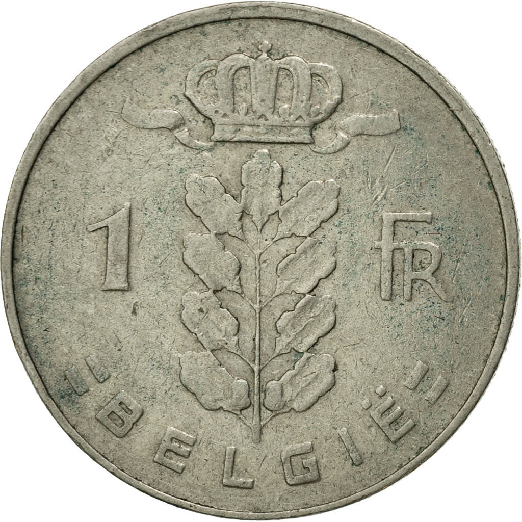 Monnaie, Belgique, Franc, 1962, TB+, Copper-nickel, KM:143.1