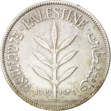 Monnaie, Palestine, 100 Mils, 1939, TTB, Argent, KM:7