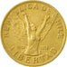 Munten, Chili, 10 Pesos, 1988, Santiago, ZF, Aluminum-Bronze, KM:218.2