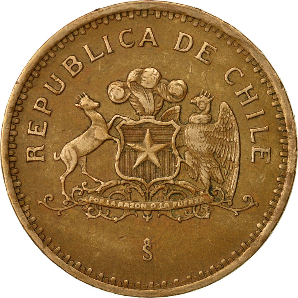 Monnaie, Chile, 100 Pesos, 1989, Santiago, TTB, Aluminum-Bronze, KM:226.2