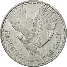 Coin, Chile, 1/2 Centesimo, 1963, VF(30-35), Aluminum, KM:192
