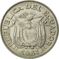 Coin, Ecuador, Sucre, Un, 1981, AU(50-53), Nickel Clad Steel, KM:78b