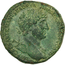 Moneta, Hadrian, Sesterzio, Rome, BB+, Rame, RIC:583