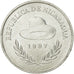 Coin, Nicaragua, 25 Centavos, 1987, EF(40-45), Aluminum, KM:57