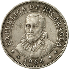 Coin, Nicaragua, 10 Centavos, 1964, EF(40-45), Copper-nickel, KM:17.2