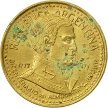 Coin, Argentina, 10 Pesos, 1977, EF(40-45), Aluminum-Bronze, KM:72
